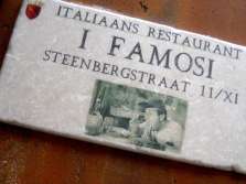 I FAMOSI Italiaans restaurant